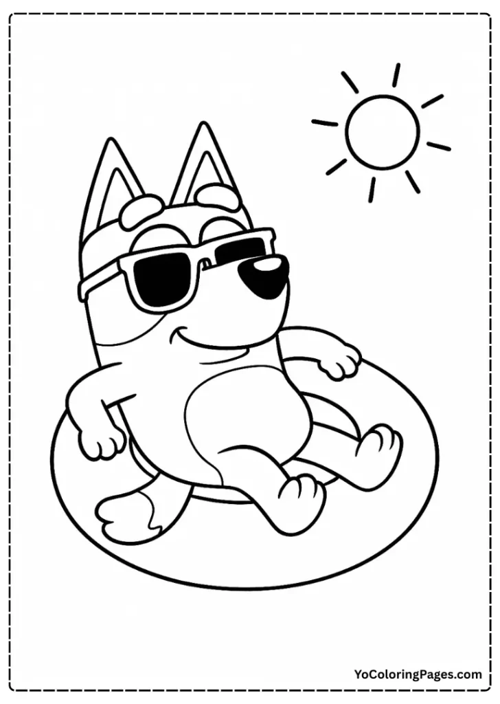 Bluey’s Sunny Pool Day