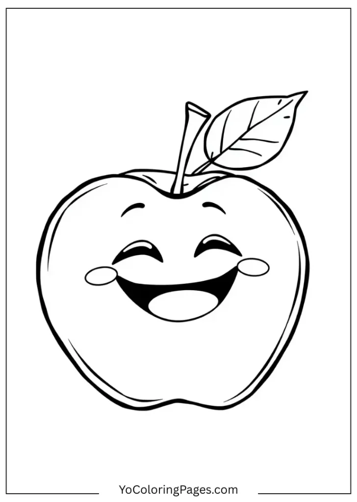 Cute Apple Sketch