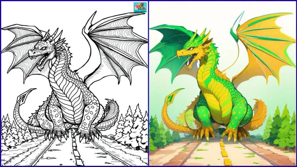 Dragon Coloring Pages