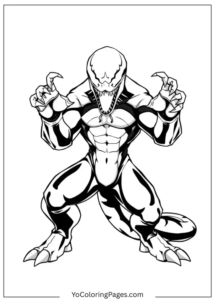 Full Body Venom Pose