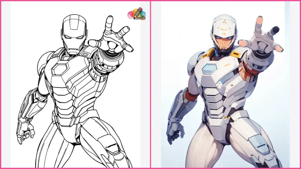 Iron Man Coloring Pages