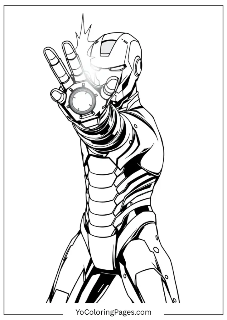 Iron Man Repulsor Blast
