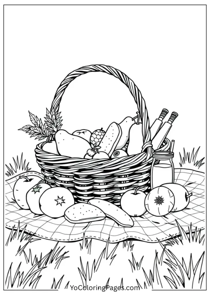 Summer Picnic Basket