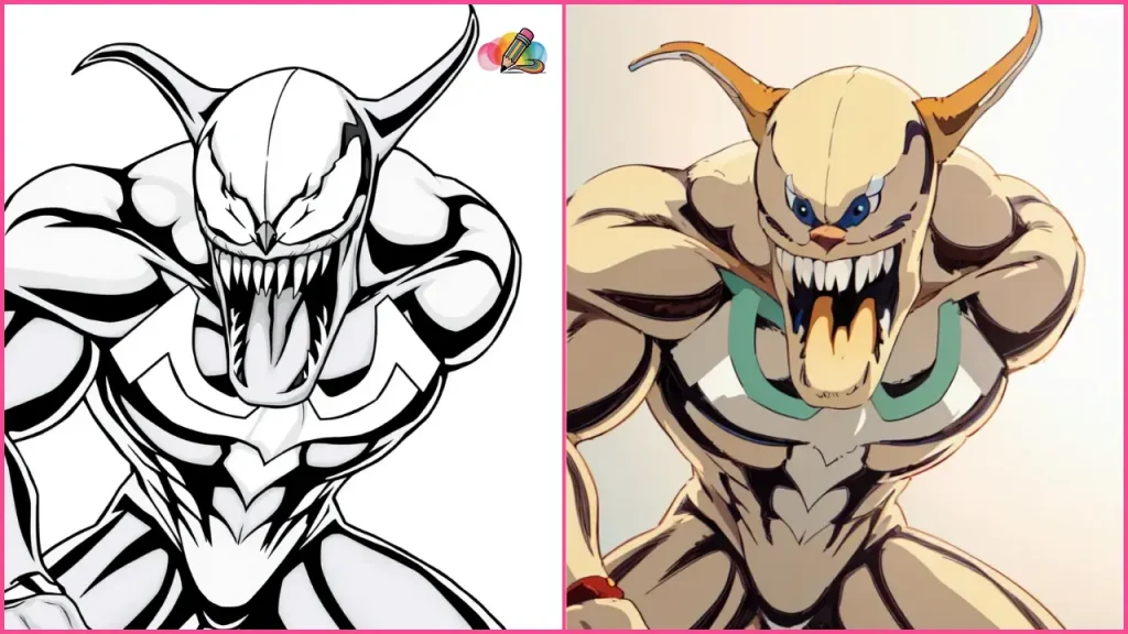 Venom Coloring Pages
