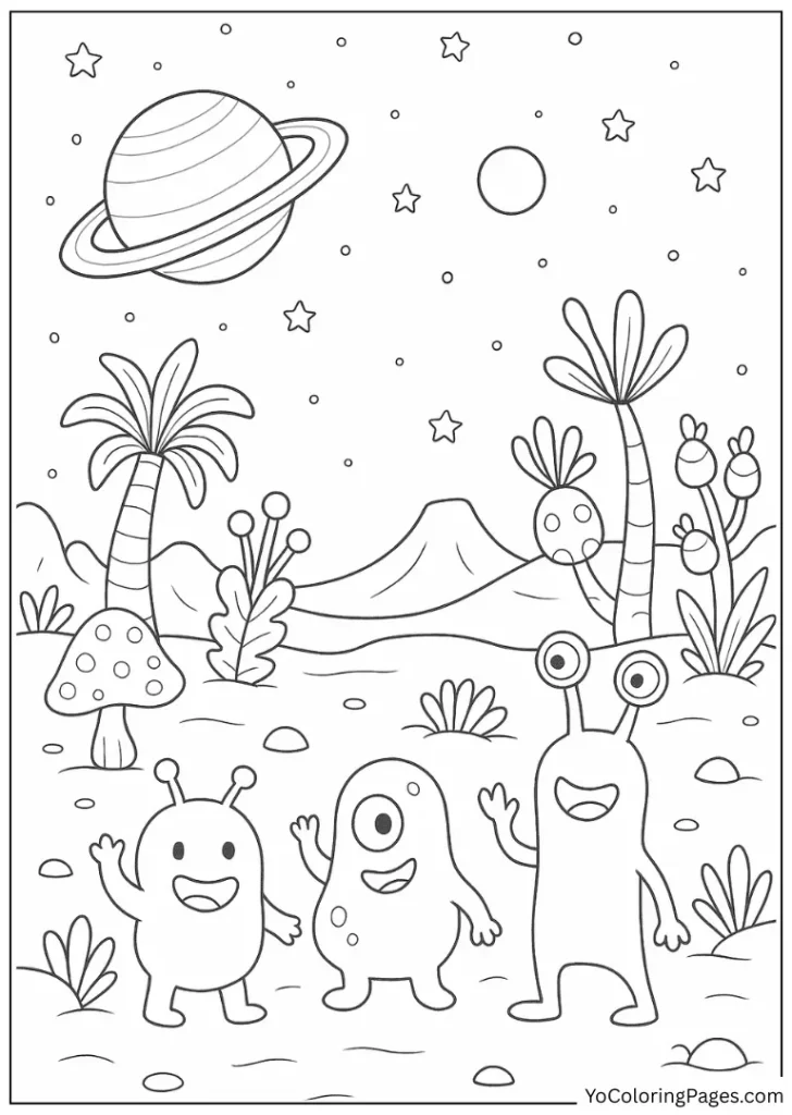 Alien Planet Scene