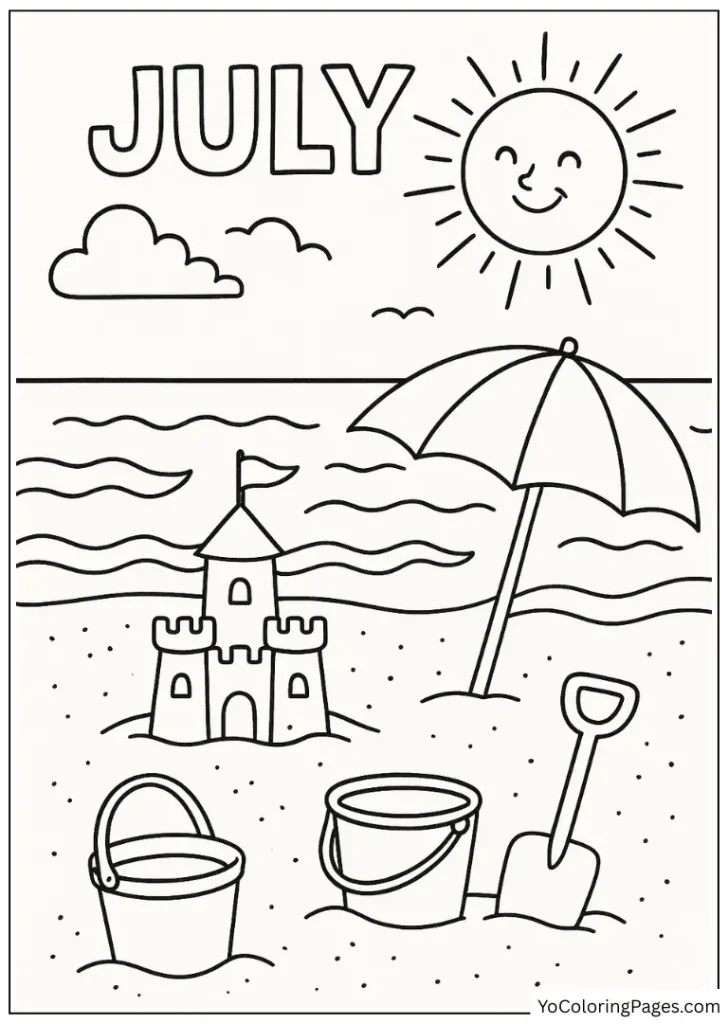 Beach Day in July