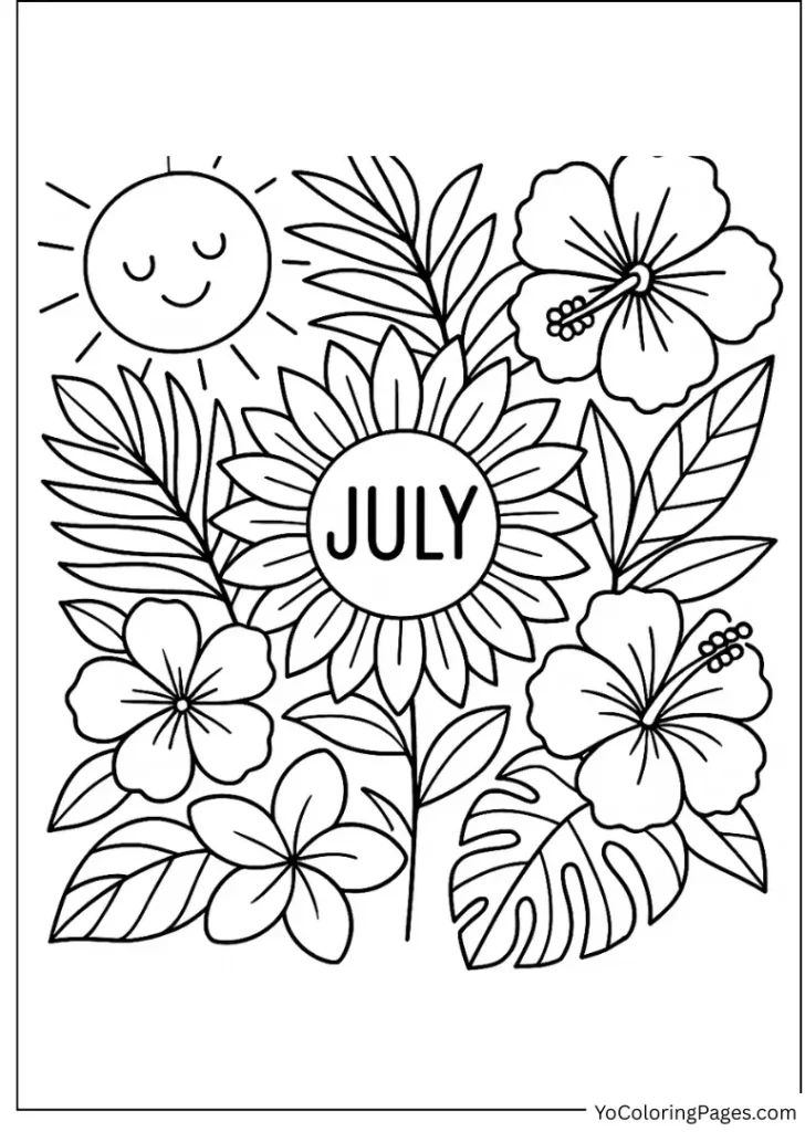 Floral Tropical July