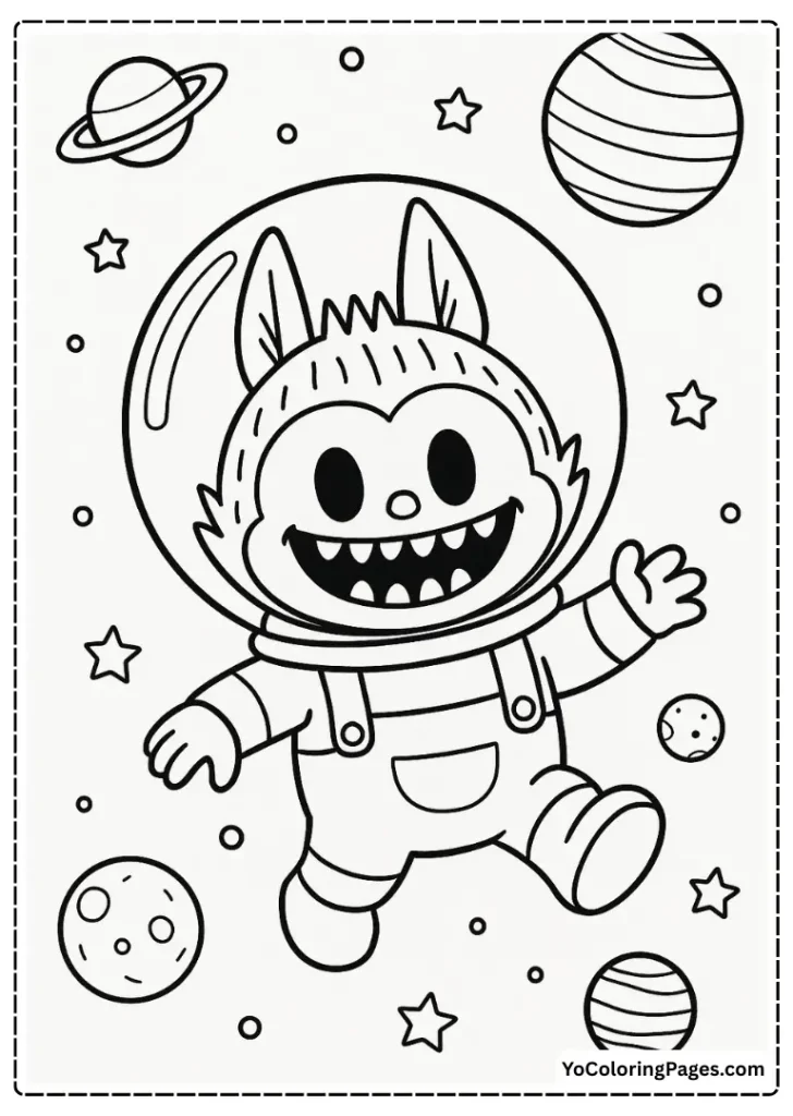 Labubu in Space