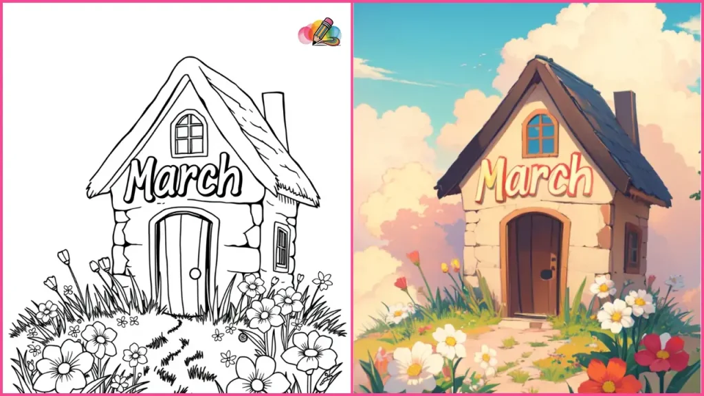 March Coloring Pages