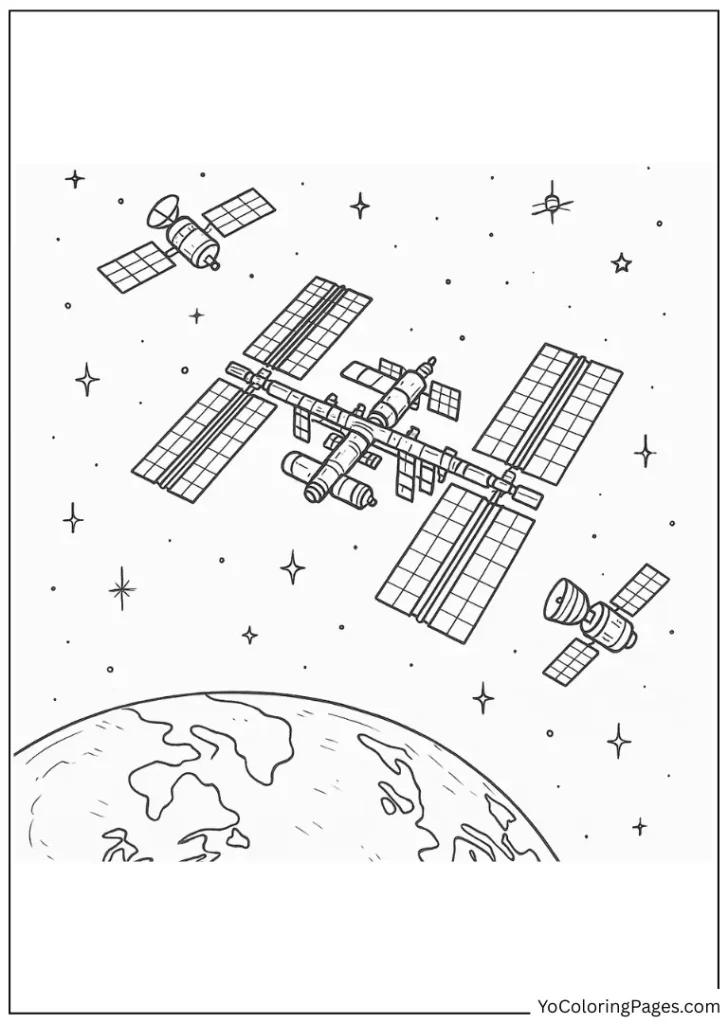 Satellites and Space Station