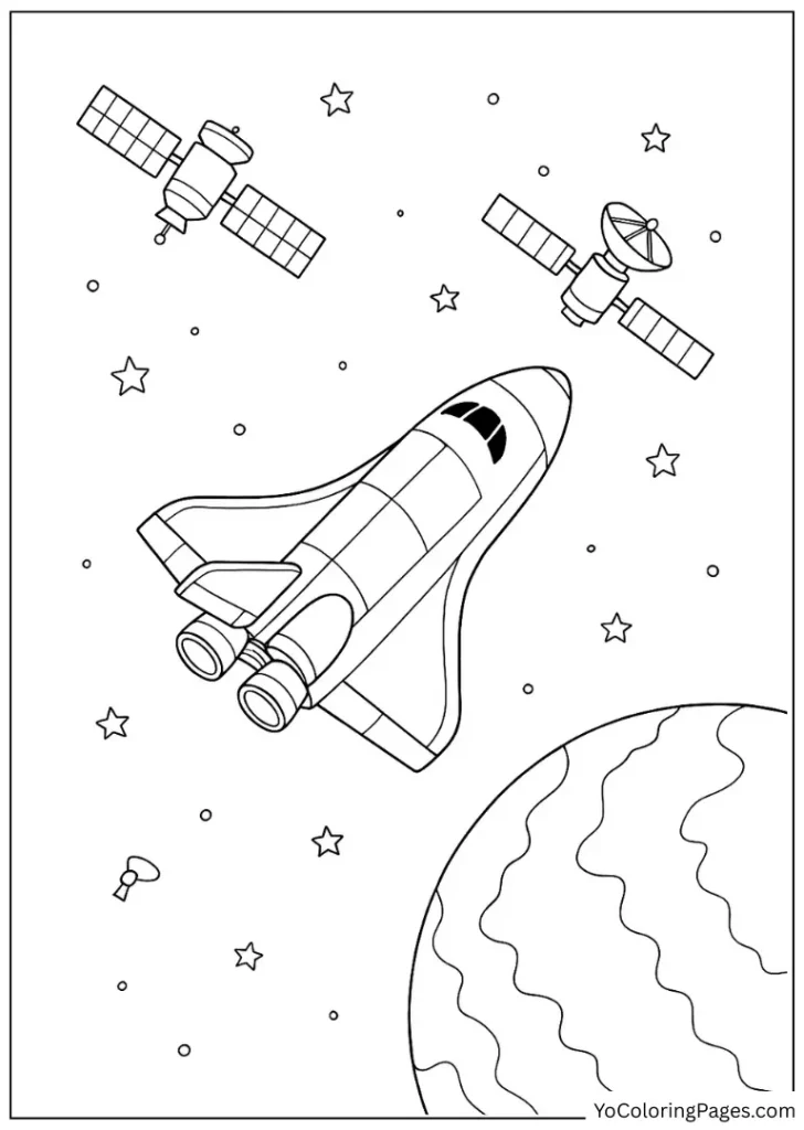 Space Shuttle in Orbit