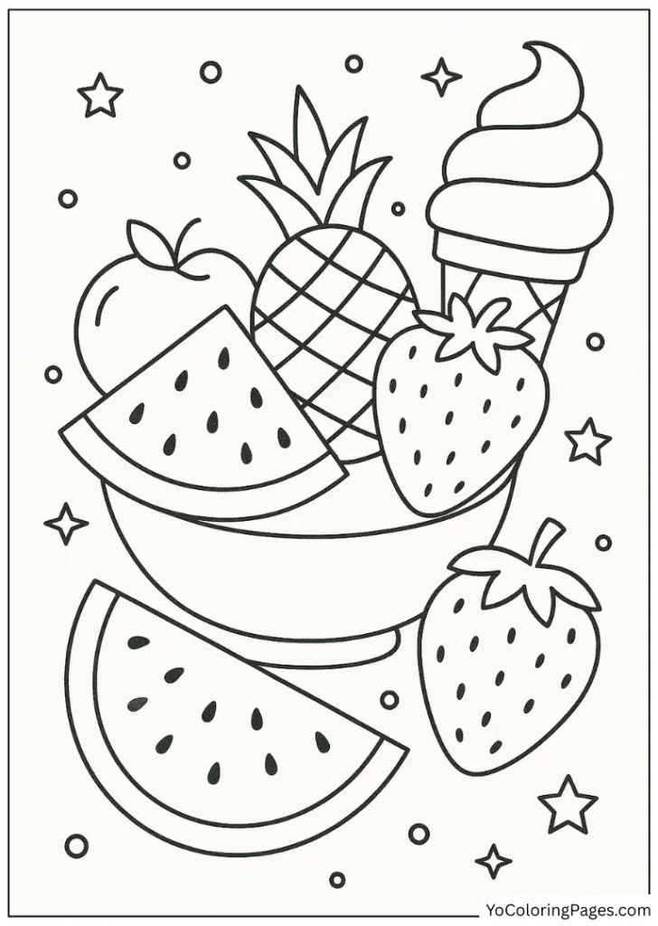 Summer Fruits Watermelon