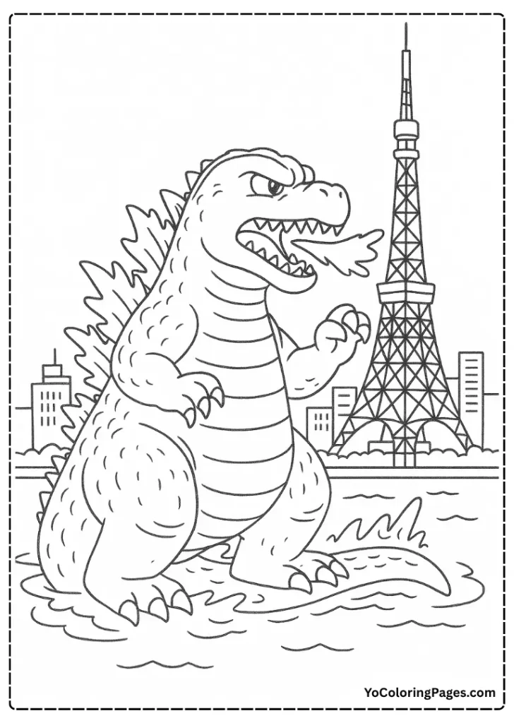 Godzilla in Tokyo Bay