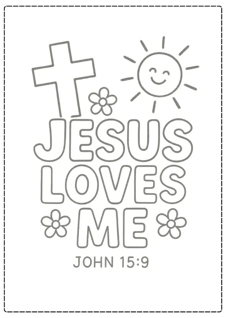 Jesus loves me
