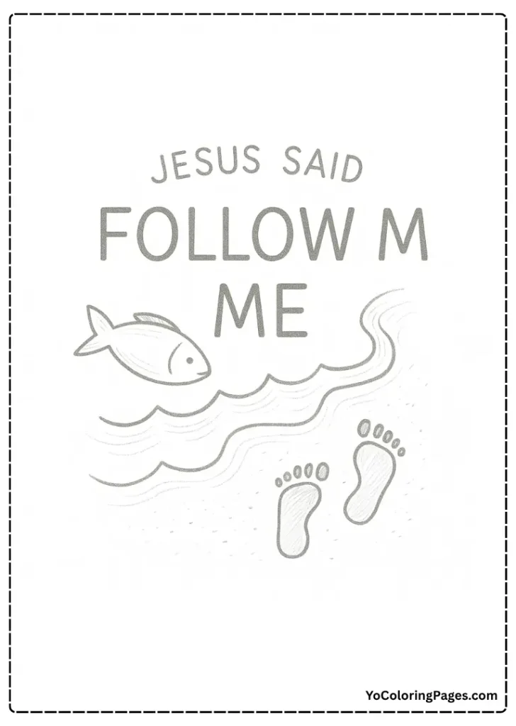 Jesus said, ‘Follow me