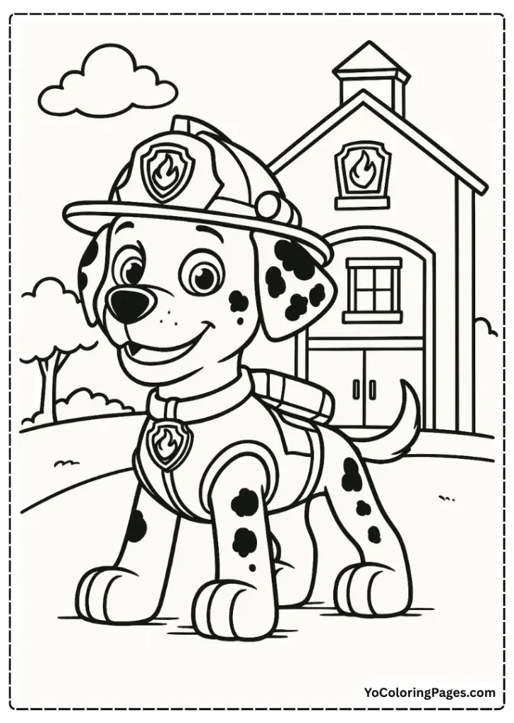 Marshall From Paw Patrol