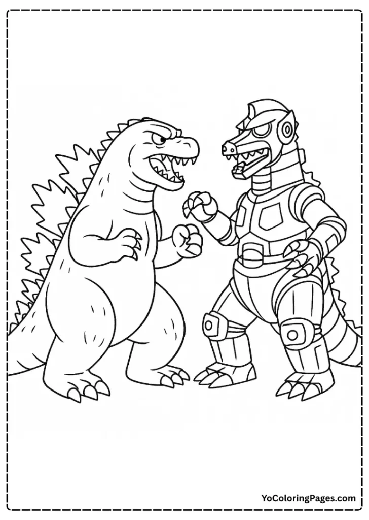 MechaGodzilla Battle