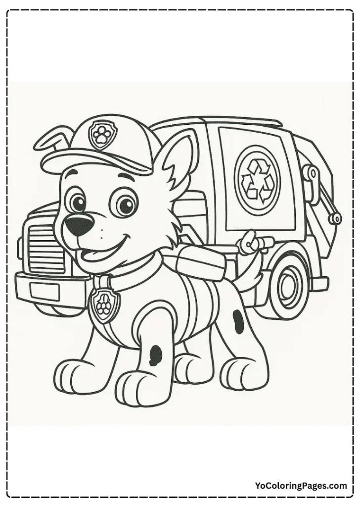 Rocky From Paw Patrol