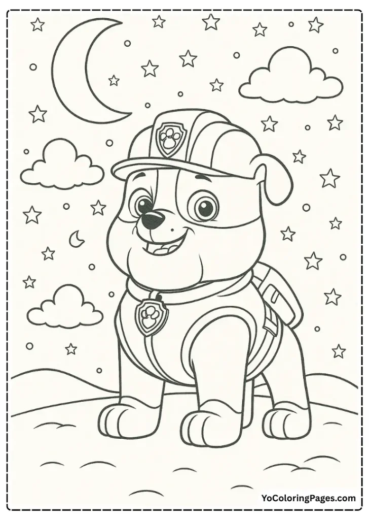 Rubble From Paw Patrol