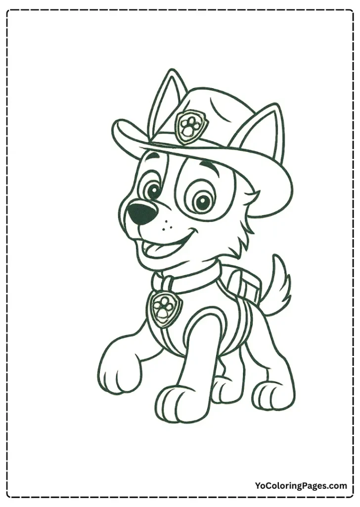 Tracker From Paw Patrol