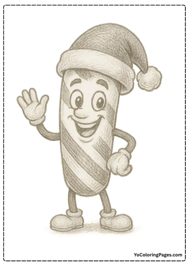 With Santa Hat